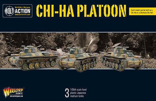 Bolt Action Japanese Chi-Ha Platoon