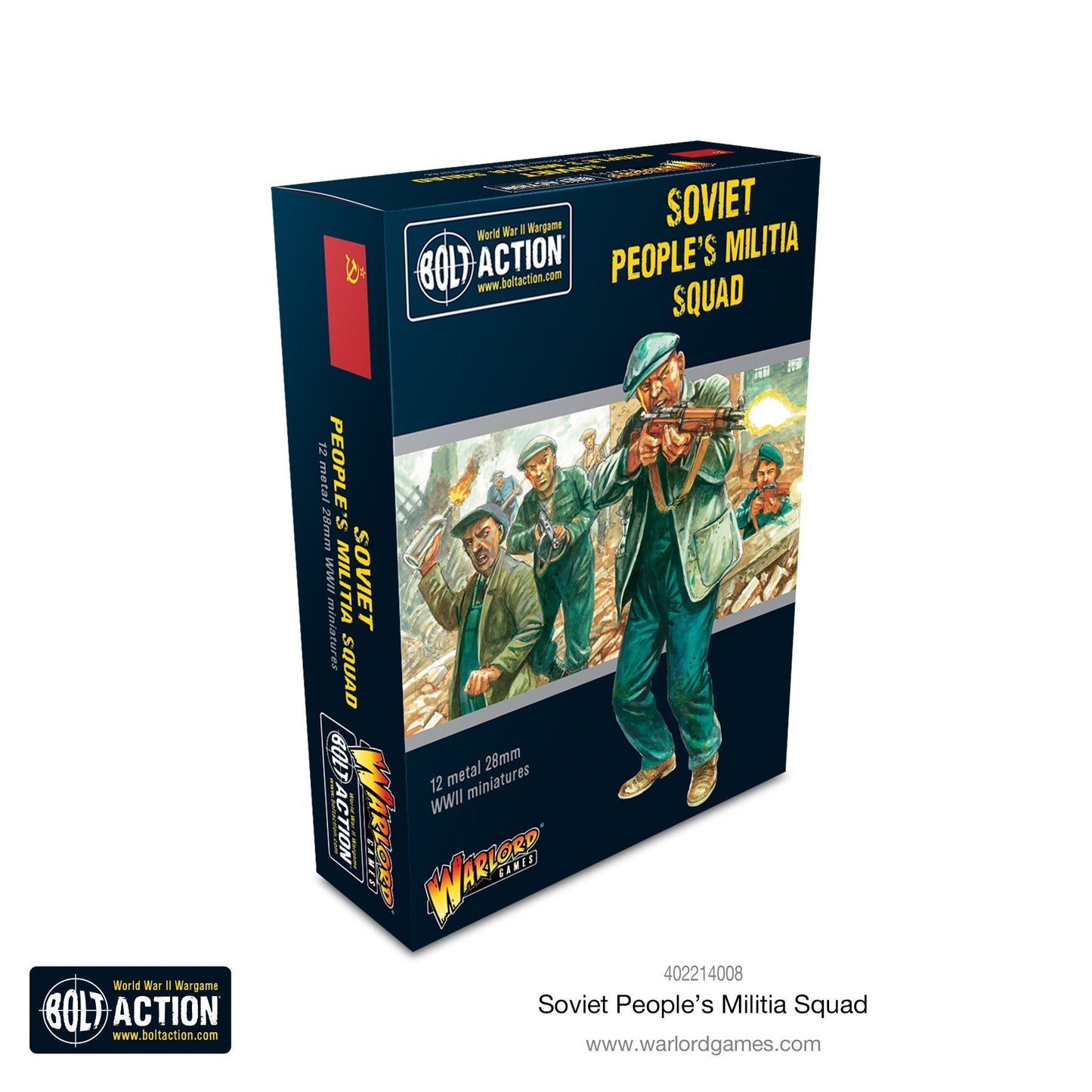 Bolt Action Soviet People's Militia Squad