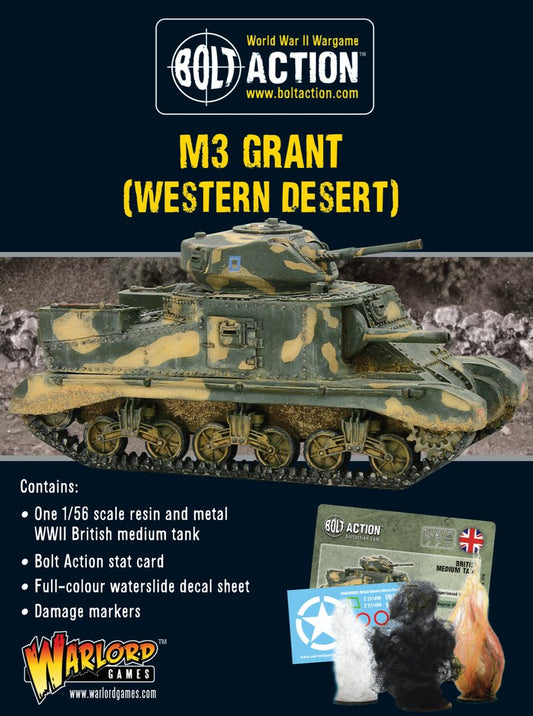 Bolt Action US Army M3 Grant (Western Desert)