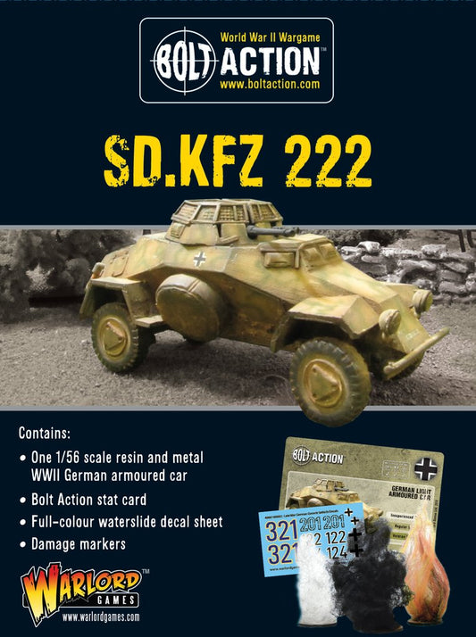 Bolt Action German SD.Kfz 222