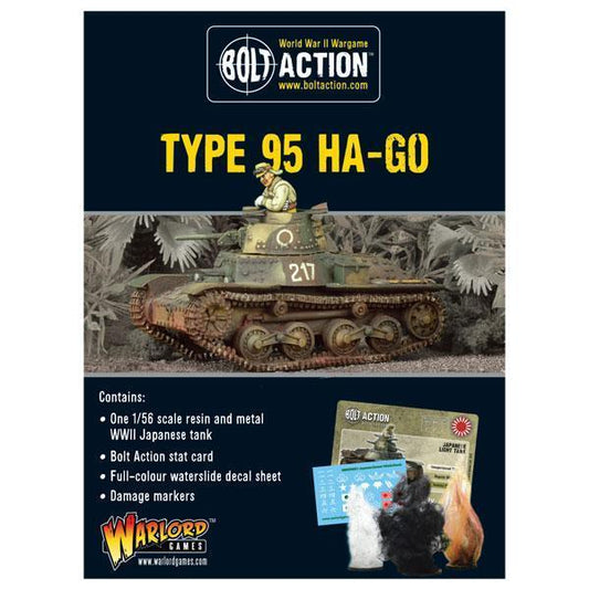 Bolt Action Type 95 Ha-Go Light Tank