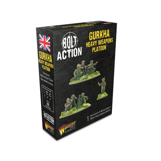 Bolt Action Gurkha Heavy Weapons Platoon