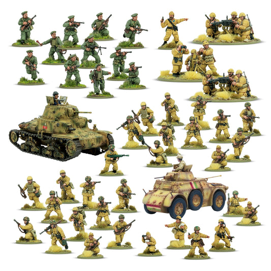 Bolt Action Lions of the Folgore - Italian Paracadutisti starter army