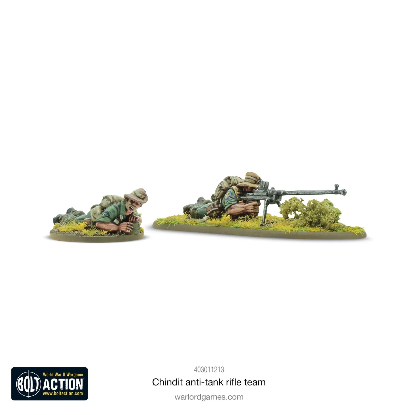 Bolt Action Chindit Anti-Tank Rifle Team