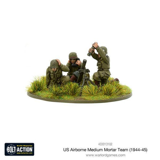 Bolt Action US Army Airborne Medium Mortar Team (1944-45)