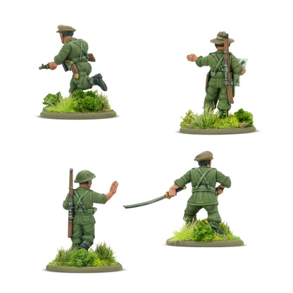 Bolt Action Gurkha Platoon Commanders
