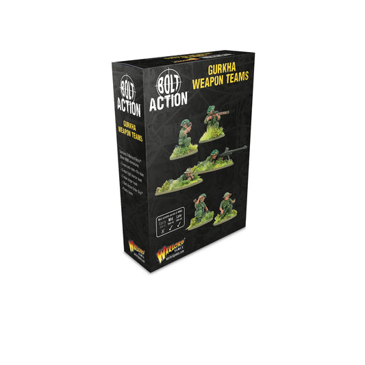 Bolt Action Gurkha Weapon Teams