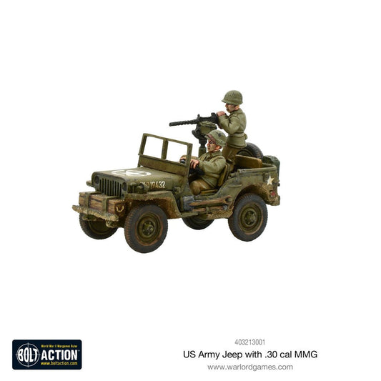Bolt Action US Army Jeep With 30 CAL MMG