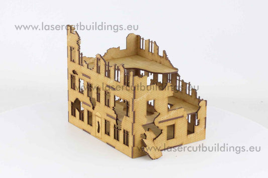 Tenement Brick House I, Destroyed Version  28mm