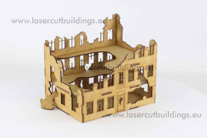Tenement Brick House I, Destroyed Version  28mm