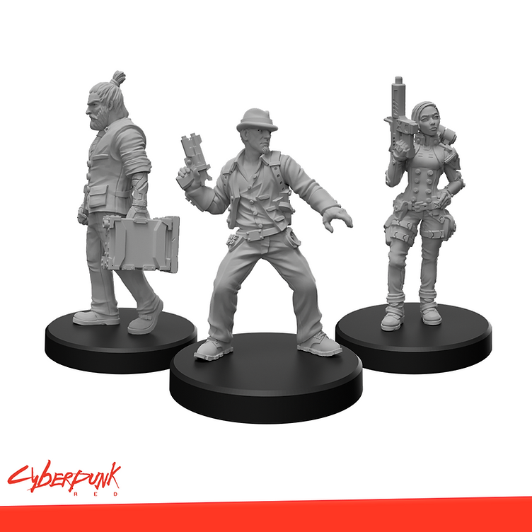 Edgerunners E - Exec, Lawman, & Tech