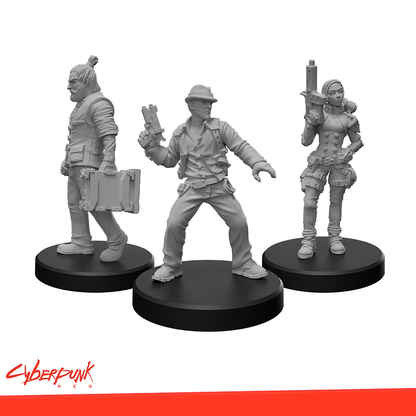 Edgerunners E - Exec, Lawman, & Tech