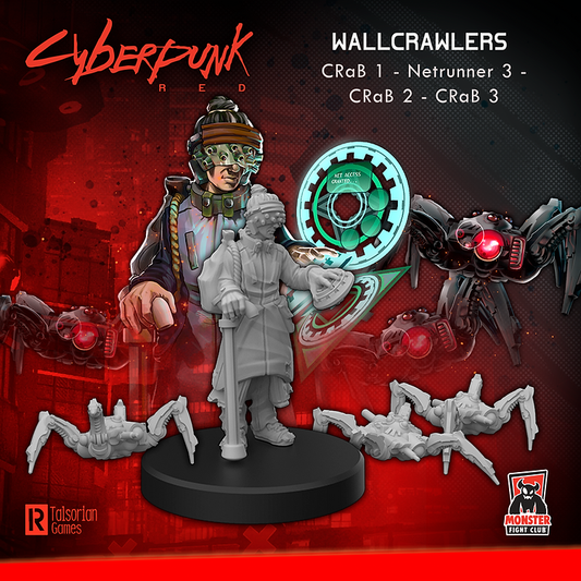 Wall Crawlers - Netrunner & 3 CRaB Drones
