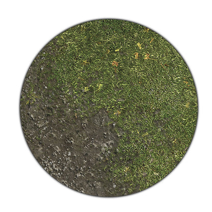 Game Mat Broken Grassland / Desert Scrubland