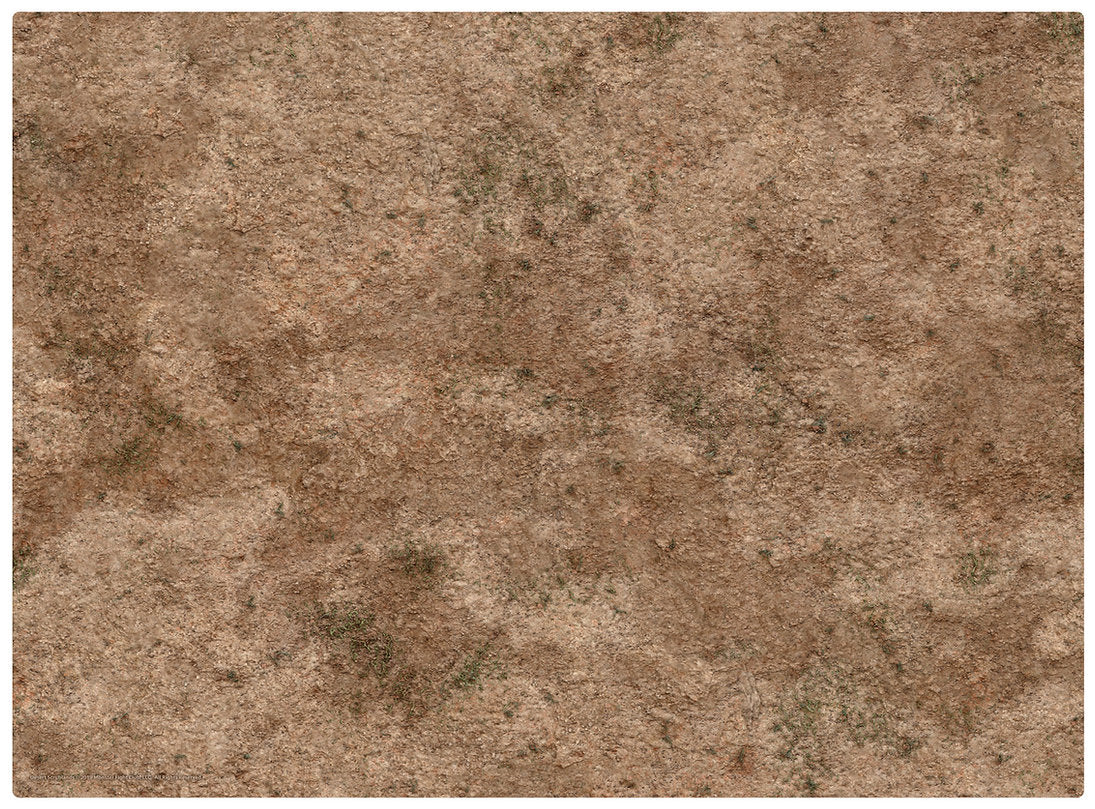 Game Mat Broken Grassland / Desert Scrubland