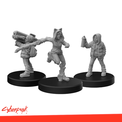 Cyberpunk RED Miniatures - Generation Red