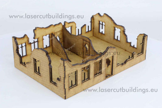 Townhouse 2nd Generation - One-Story Ruin 28mm