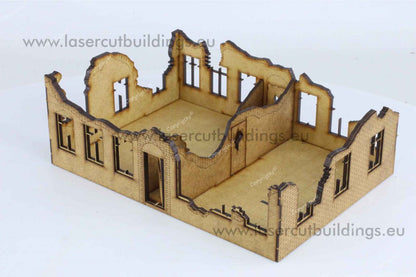 Townhouse 2nd Generation - One-Story Ruin 28mm