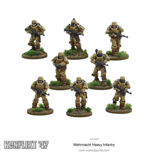 Konflikt '47 Axis German Wehrmacht Heavy Infantry Squad MTO