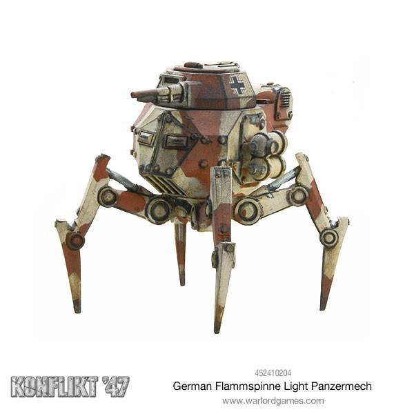 Konflikt '47 Axis German Flammspinne Light Panzermech MTO