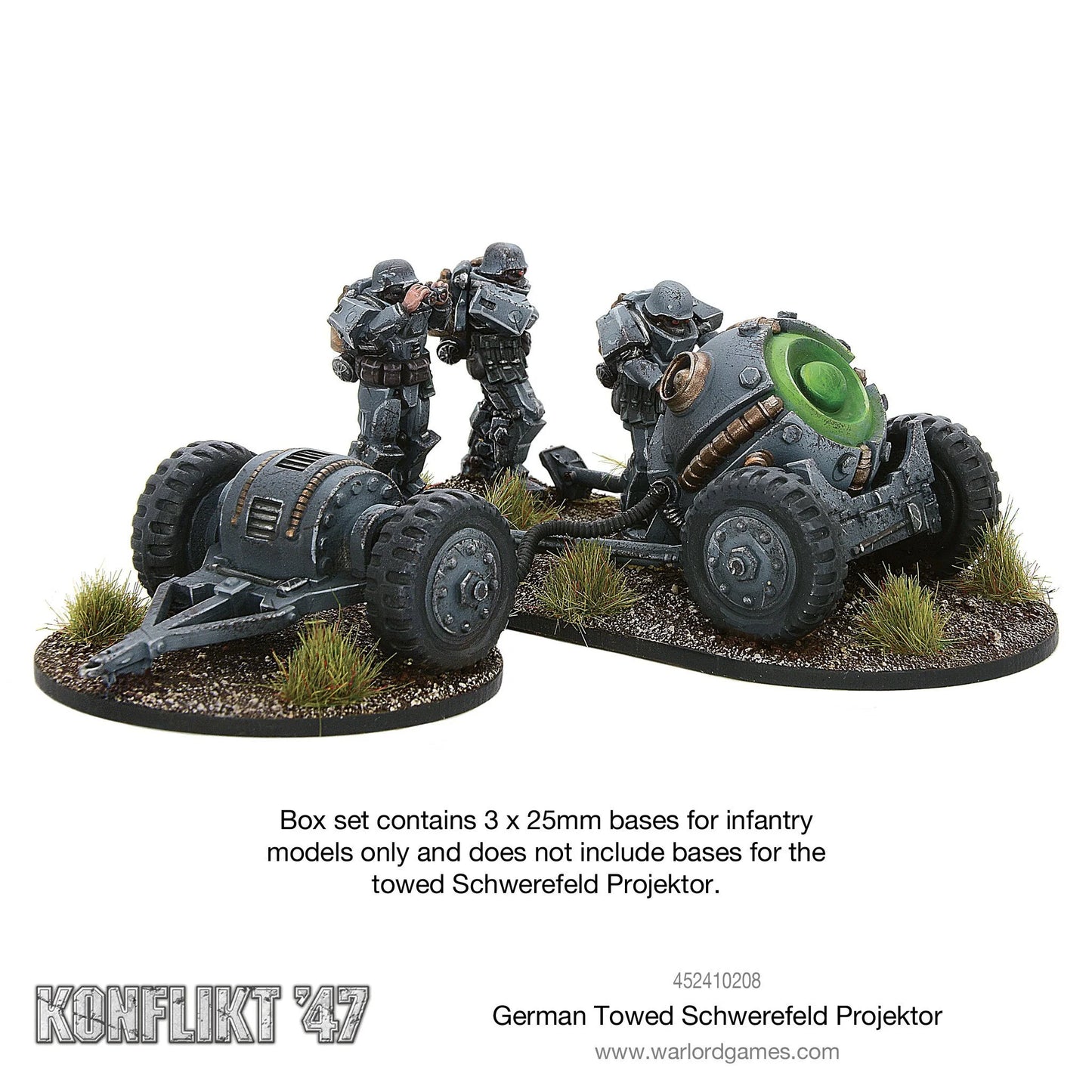 Konflikt '47 German Towed Schwerefeld Projektor