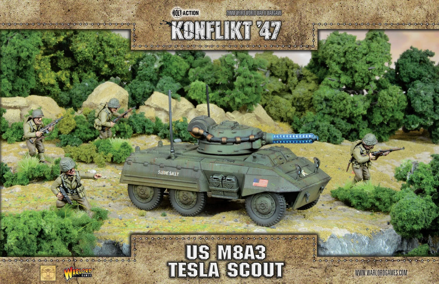 Konflikt '47 M8A3 Tesla Scout