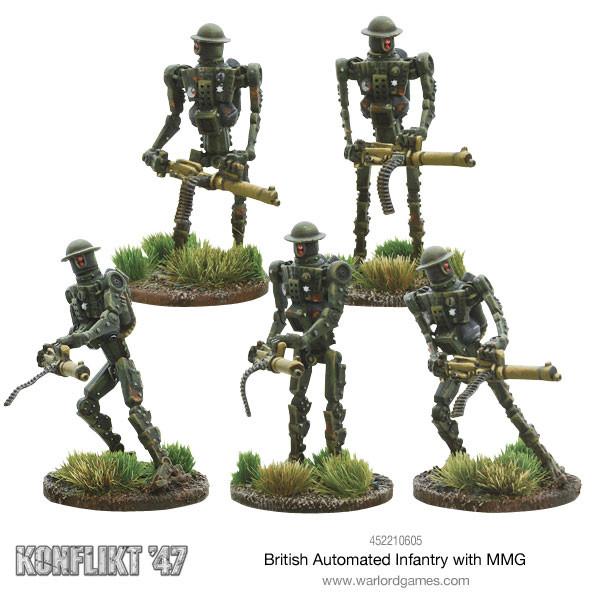 Konflikt '47 British Automated Infantry with MMG MTO