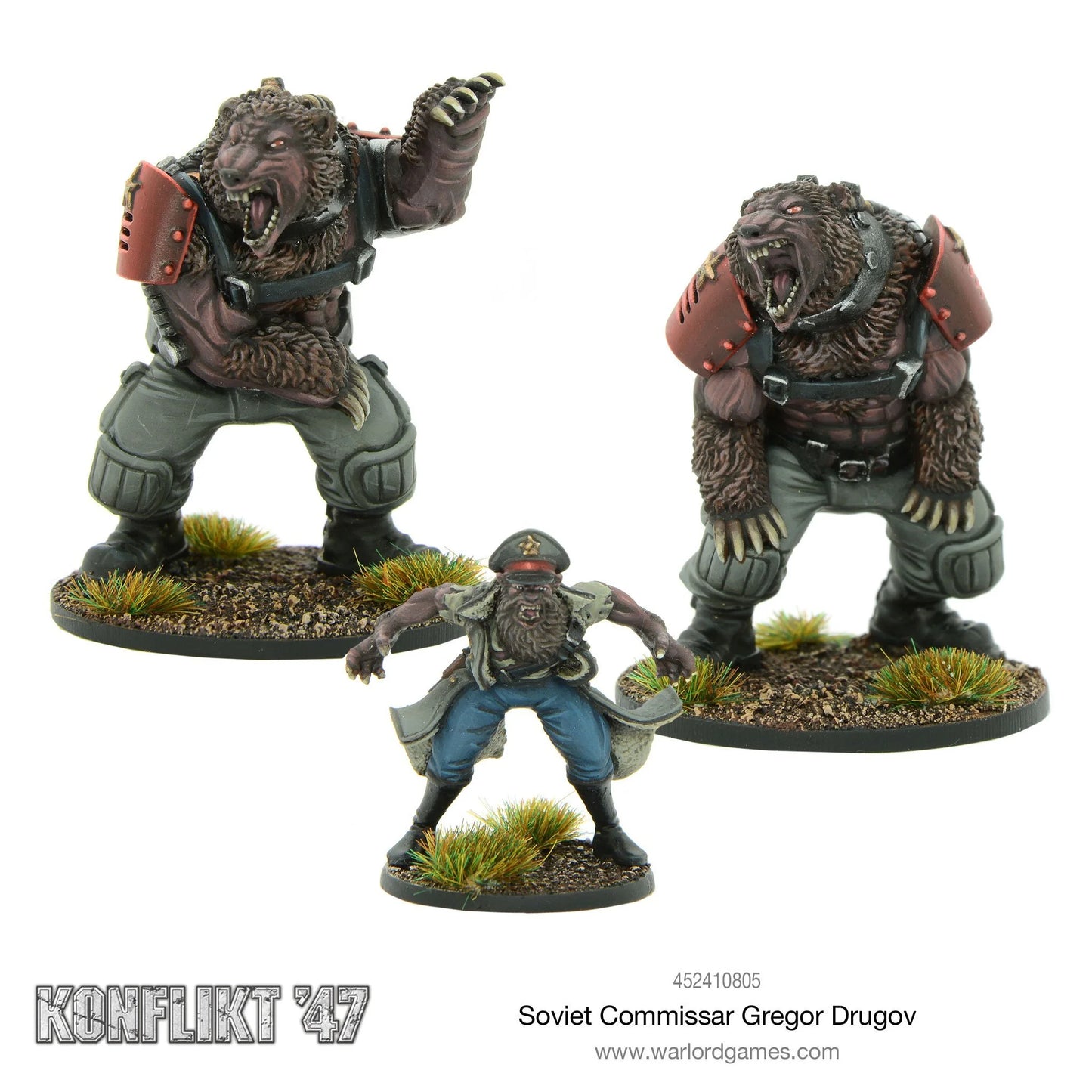 Konflikt '47 Soviet Commissar Gregor Drugov Box MTO
