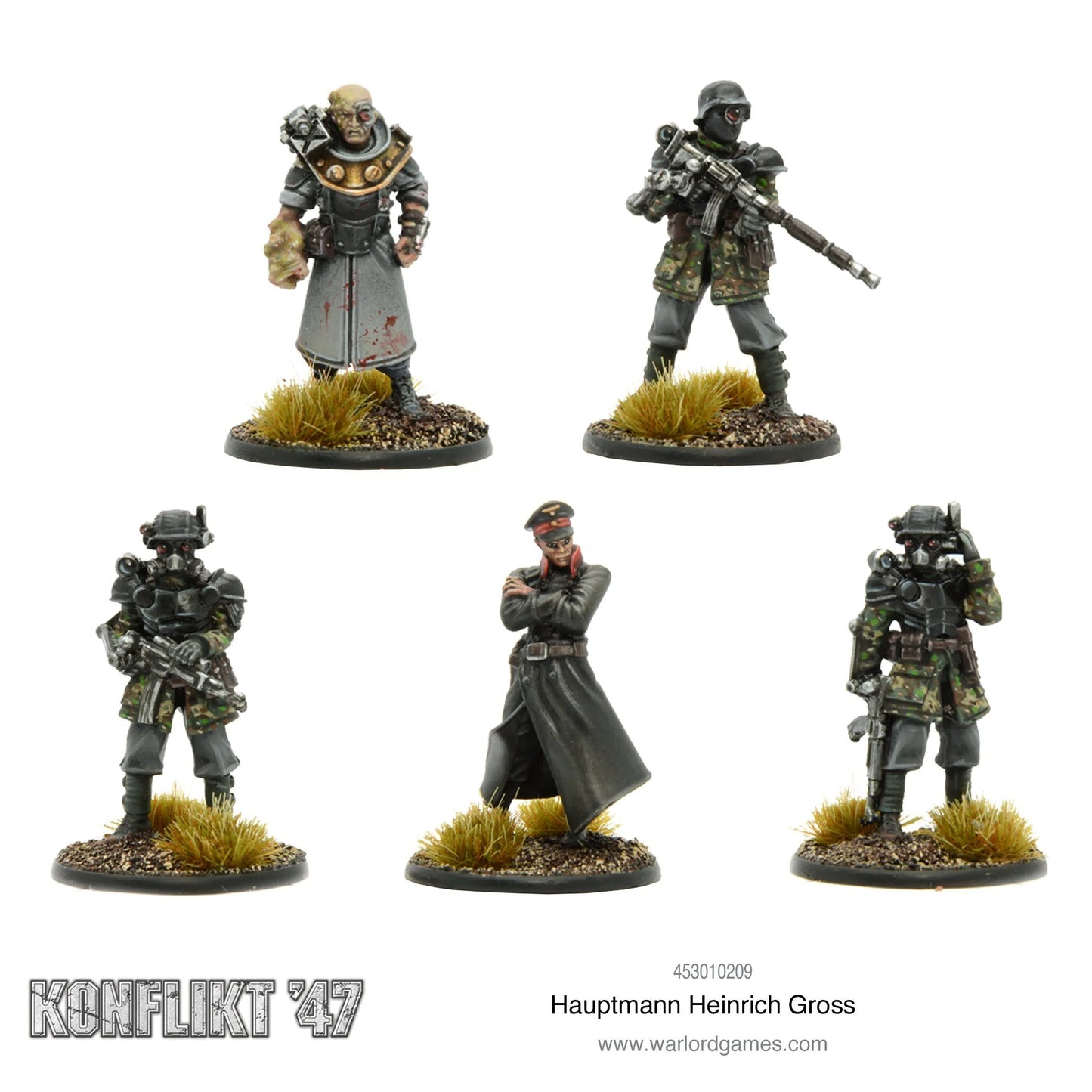 Konflikt '47 Axis German Hauptmann Heinrich Gross MTO