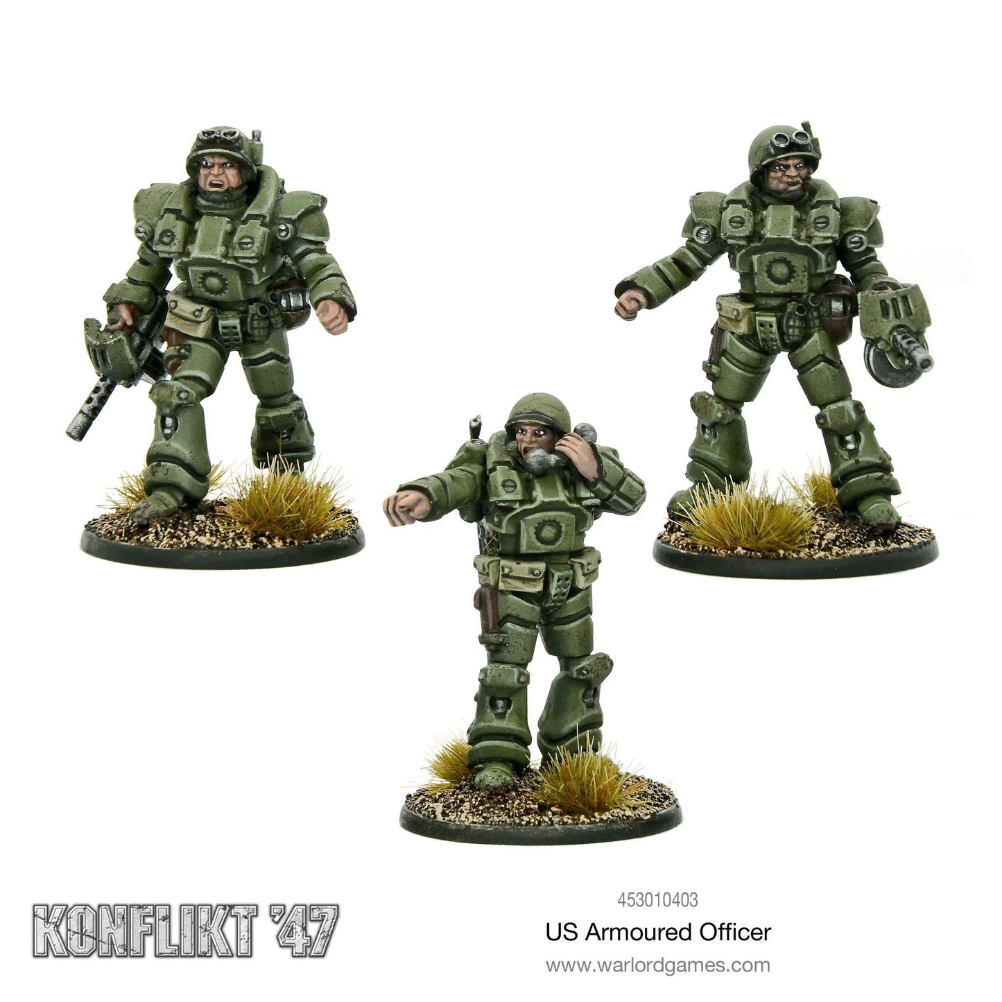 Konflikt '47 US Armoured Officers MTO