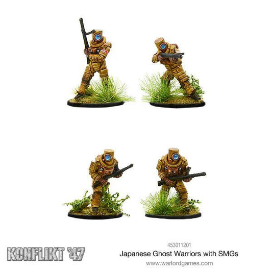 Konflikt '47 Japanese Ghost Warriors with SMG x 4 MTO