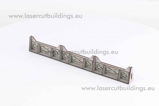 High Barricades - Fortifications I  28mm Pre-Painted