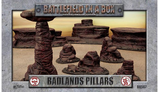 Badlands Pillars Mars
