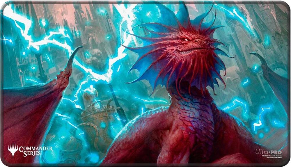 Ultra Pro-Commander Series Black-Stitched Playmat for Magic: The Gathering - Niv-Mizzet