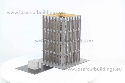 Office Building 28mm Pre-Painted