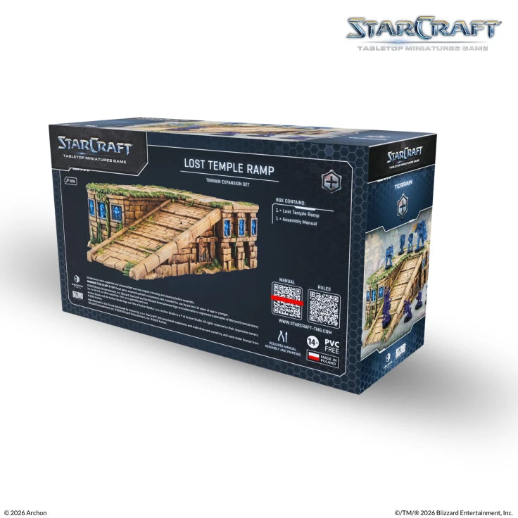 StarCraft Lost Temple Ramp Terrain Expansion Set