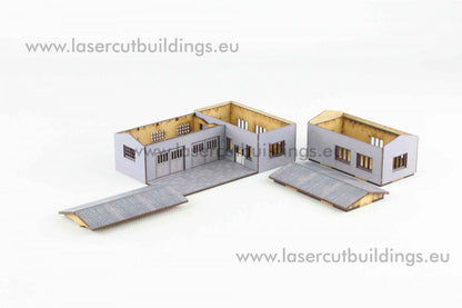 Workshop Building 2 28mm Pre-Painted
