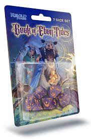 D&D 5E: Book of Ebon Tides: Polyhedral 7-die Set