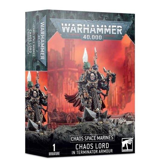 Chaos Space Marines Chaos / Sorcerer Lord in Terminator Armor
