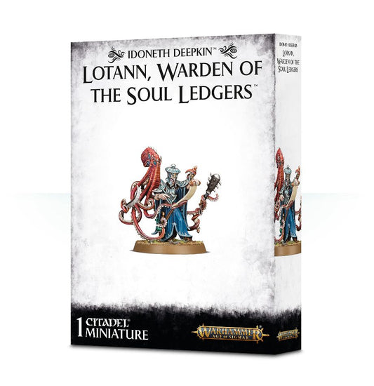Idoneth Deepkin Lotann Warden of the Soul Ledgers