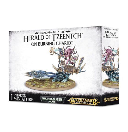 Disciples of Tzeentch Herald of Tzeentch on Burning Chariot