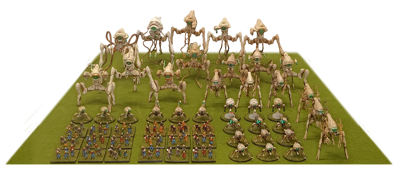 Return of the Tripods Martians Ample Army Force
