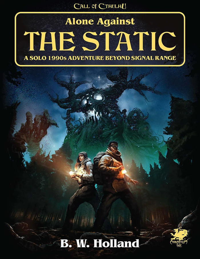 Call of Cthulhu Alone Against the Static  (Hardcover)