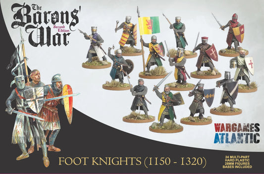 Baron's War Foot Knights (1150-1320)