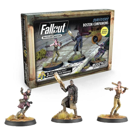 Fallout Wasteland Warfare Boston Companions