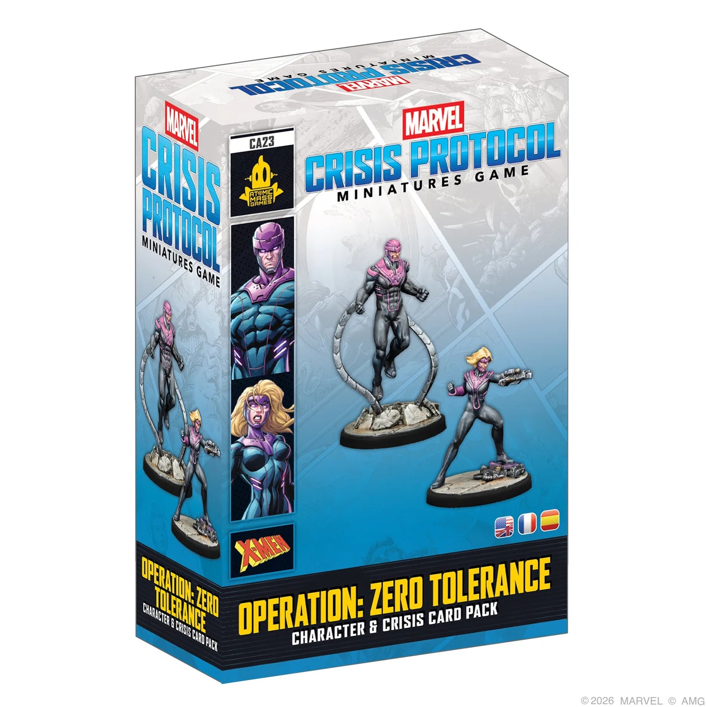 Marvel Crisis Protocol Operation: Zero Tolerance Character & Crisis Card Pack