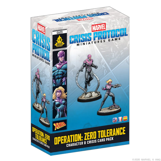 Marvel Crisis Protocol Operation: Zero Tolerance Character & Crisis Card Pack