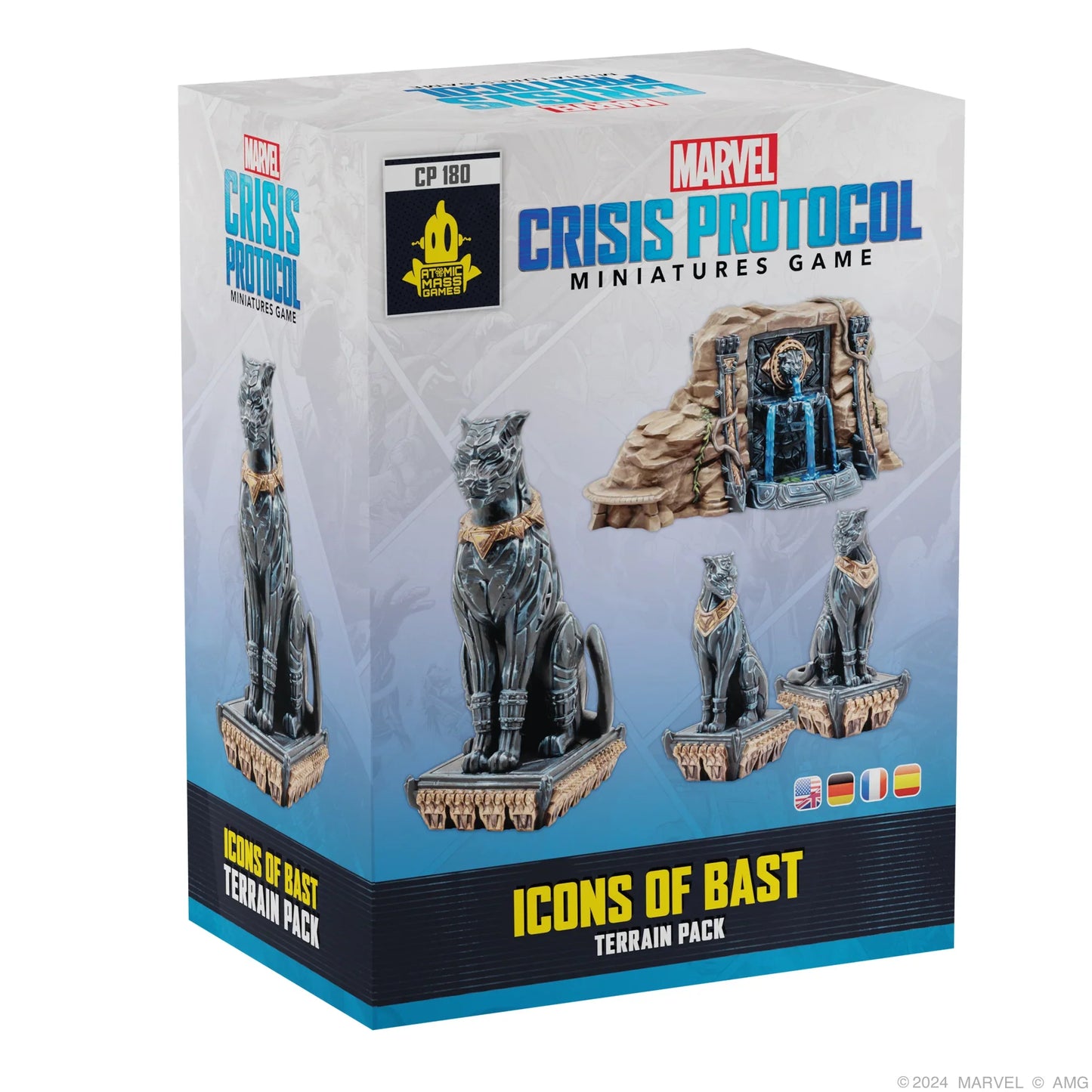 Marvel Crisis Protocol Icons of Bast Terrain Pack