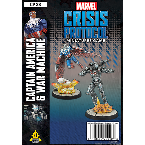 Marvel Crisis Protocol Captain America & War Machine