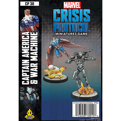 Marvel Crisis Protocol Captain America & War Machine